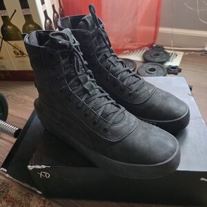 Puma XO Parallel The Weeknd Triple Black Nubuck High Man Size 10 D